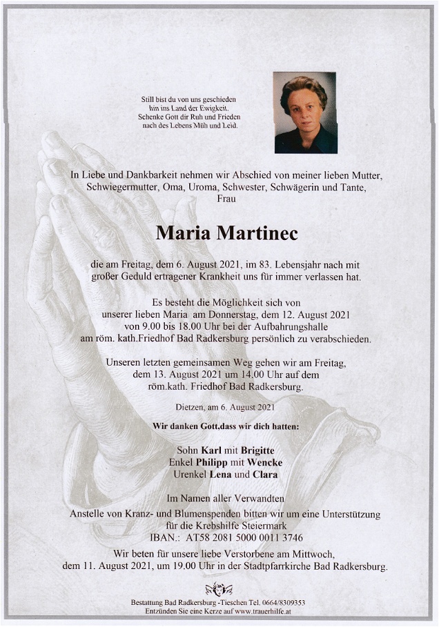 Maria Martinec